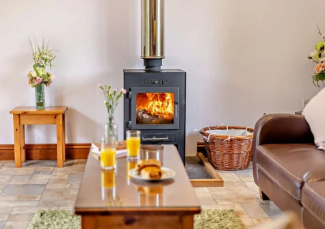 The living area at Cherry View, South Molton