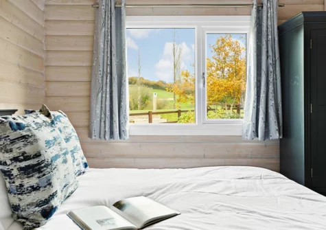 Bedroom #1 at Chestnut, 6 Fingle Glen Lodges, Pathfinder Village