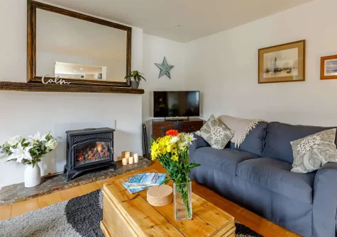 The living room at Chill Out At Number 10!, Bideford