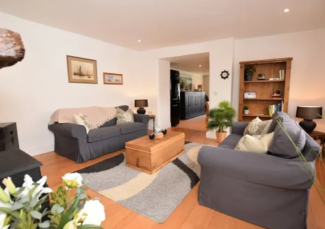 The living room at Chill Out At Number 10!, Bideford