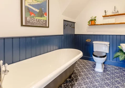 The bathroom at Chill Out At Number 10!, Bideford