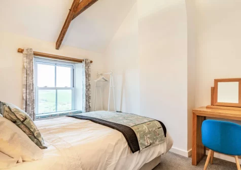 Bedroom #1 at Christopher Cottage, Lanteglos