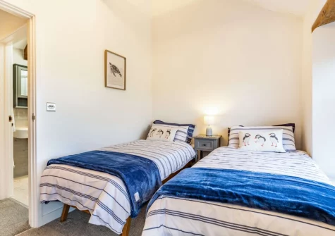 Bedroom #2 at Christopher Cottage, Lanteglos