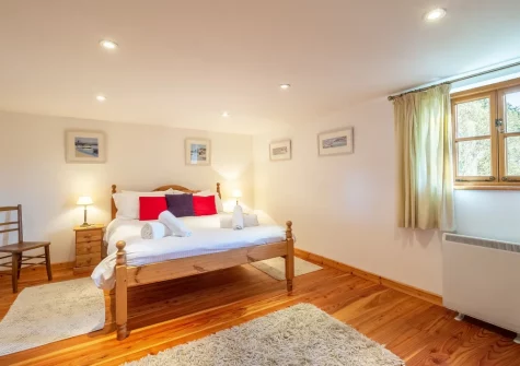 Bedroom #1 at Church Close Cottage, Cusgarne