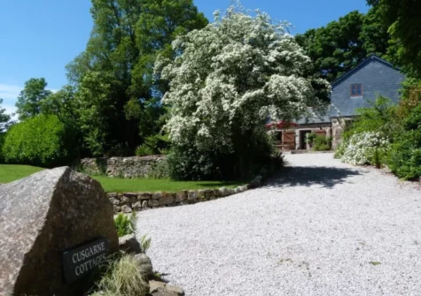 Church Close Cottage is one of two charming cottages situated within the picturesque grounds of Cusgarne House
