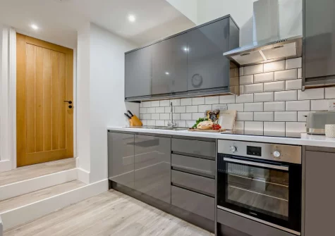 The kitchen at Church Cottage, Little Petherick