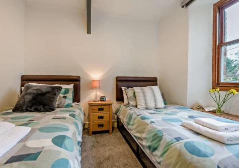 Bedroom #2 at Church Cottage, Little Petherick