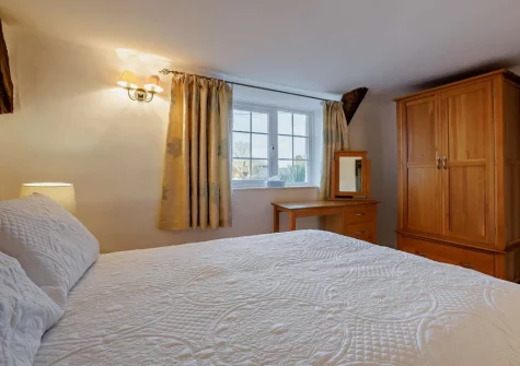 Bedroom #1 at Church View, Tedburn St Mary