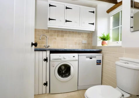 The utility room at Church View, Tedburn St Mary
