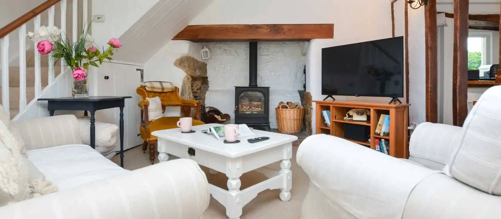 Church View, Tedburn St Mary is a characterful 2-bedroom cottage brimming with original features and stunning countryside views. Enjoy cosy interiors with wood burner, peaceful garden setting, and easy access to Devon's beautiful attractions.