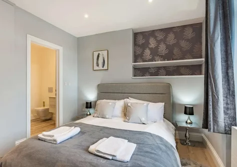 Bedroom #2 at Churchfield Cottage, Appledore