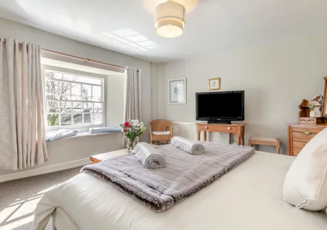 Bedroom #1 at Churchtown Cottage, Blisland