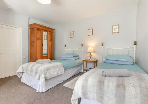 Bedroom #2 at Churchtown Cottage, Blisland