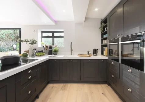 The kitchen at Chy An Elgos, Carbis Bay