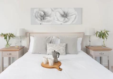 Bedroom #1 at Chy an Mor, Coverack