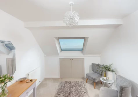Bedroom #1 at Chy an Mor, Coverack