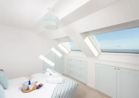 Bedroom #2 at Chy an Mor, Coverack
