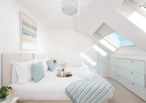 Bedroom #2 at Chy an Mor, Coverack