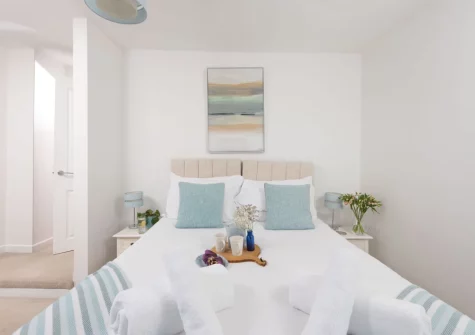 Bedroom #2 at Chy an Mor, Coverack
