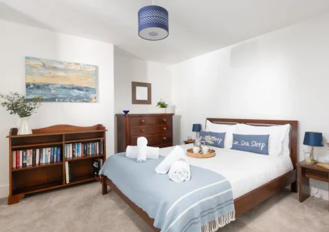 Bedroom #3 at Chy an Mor, Coverack
