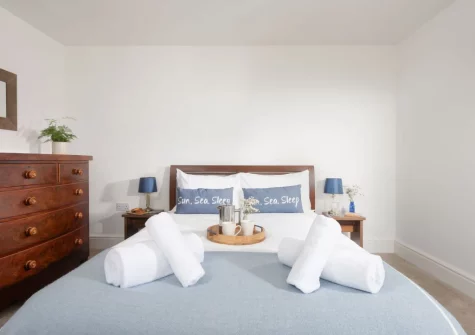 Bedroom #3 at Chy an Mor, Coverack