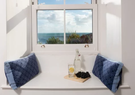 Bedroom #3 at Chy an Mor, Coverack