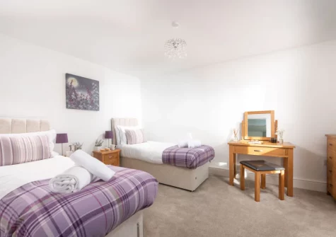 Bedroom #4 at Chy an Mor, Coverack