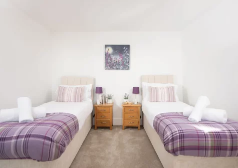 Bedroom #4 at Chy an Mor, Coverack