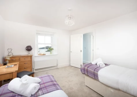 Bedroom #4 at Chy an Mor, Coverack