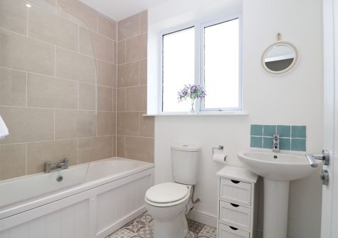 The bathroom at Chy-an-Mor, Port Isaac