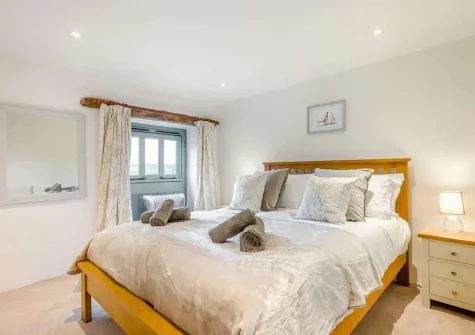 Bedroom #2 at Chy Kerensa, Trewidland