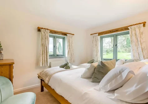 Bedroom #3 at Chy Kerensa, Trewidland