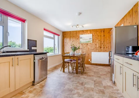 The kitchen at Chy Lymner, Trevone