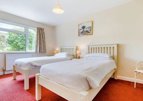 Bedroom #2 at Chy Lymner, Trevone