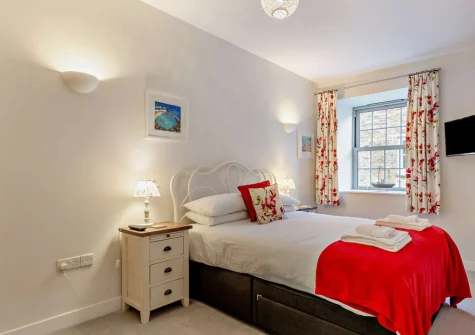 Bedroom #1 at Chy Marner, Charlestown