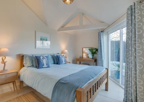 Bedroom #1 at Chy Vean, Trevone