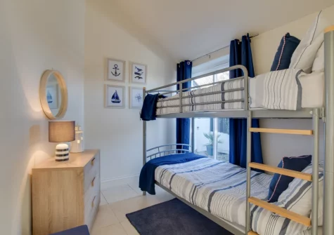 Bedroom #3 at Chy Vean, Trevone