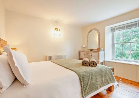 Bedroom #2 at Chyventon, Penryn
