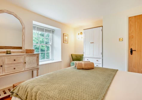 Bedroom #2 at Chyventon, Penryn