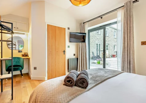 Bedroom #4 at Chyventon, Penryn