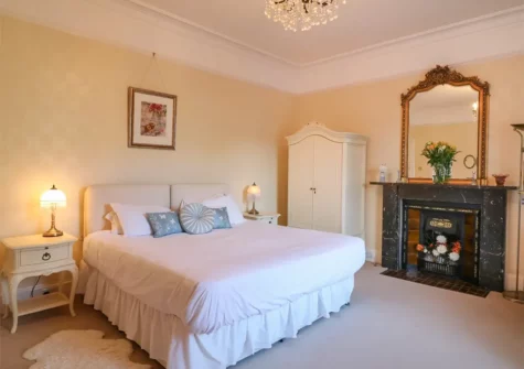 Bedroom #1 at Clarence Grey House, Torquay