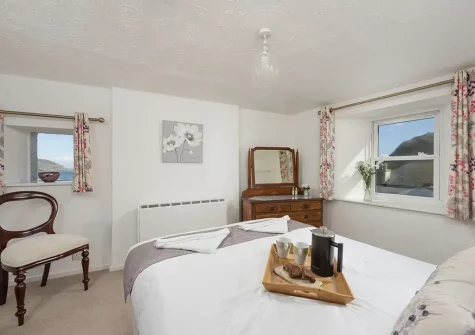 Bedroom #1 at Cliff Cottage, Gorran Haven
