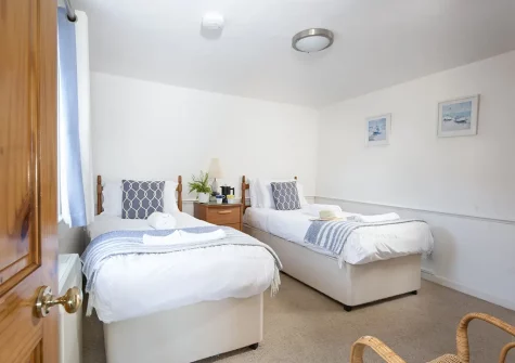 Bedroom #3 at Cliff Cottage, Gorran Haven