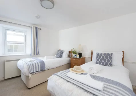 Bedroom #3 at Cliff Cottage, Gorran Haven