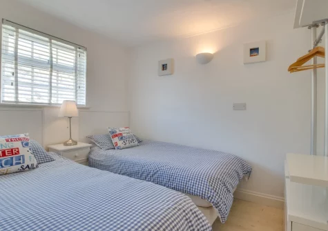 Bedroom #2 at Cliff Top Cottage, Porthleven