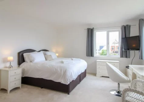 Bedroom #1 at Clifton Villa, Newquay