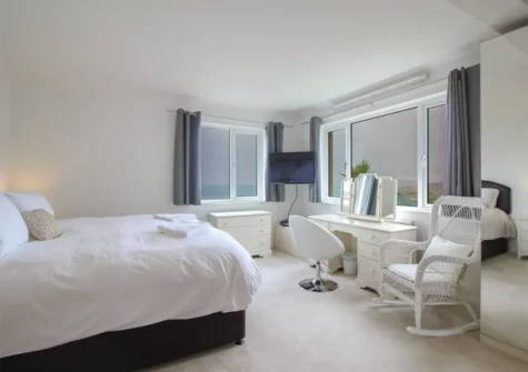 Bedroom #1 at Clifton Villa, Newquay