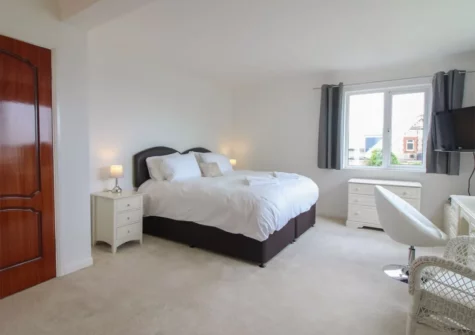 Bedroom #1 at Clifton Villa, Newquay