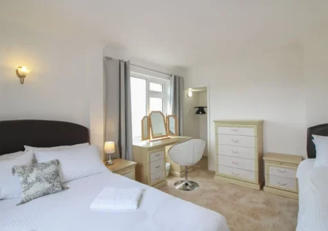 Bedroom #2 at Clifton Villa, Newquay