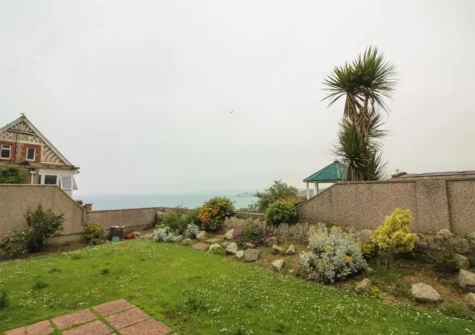 The garden at Clifton Villa, Newquay